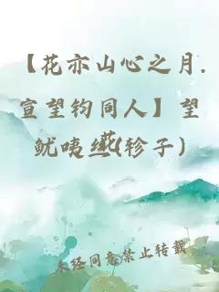 【花亦山心之月.宣望钧同人】望花